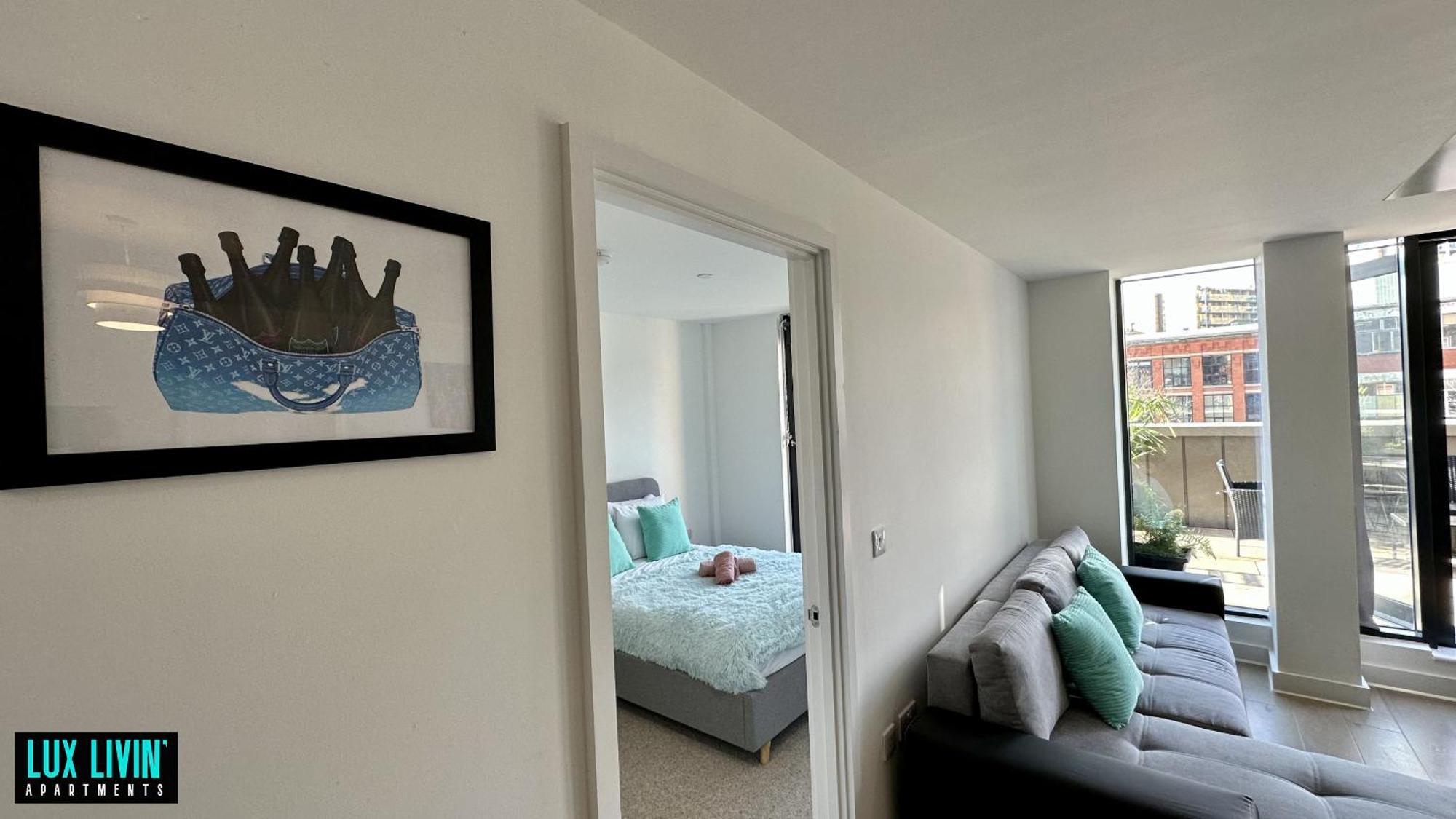 Apartment Lux Livin' - Luxury 2 Bed With Sky Garden